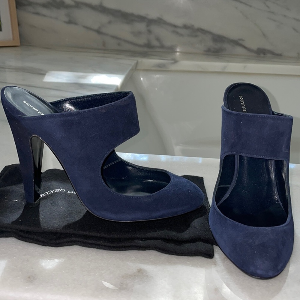 Scorah Patullo X Marios Schwab Italian Suede Pump